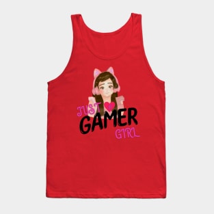 Just A Gamer Girl Tank Top